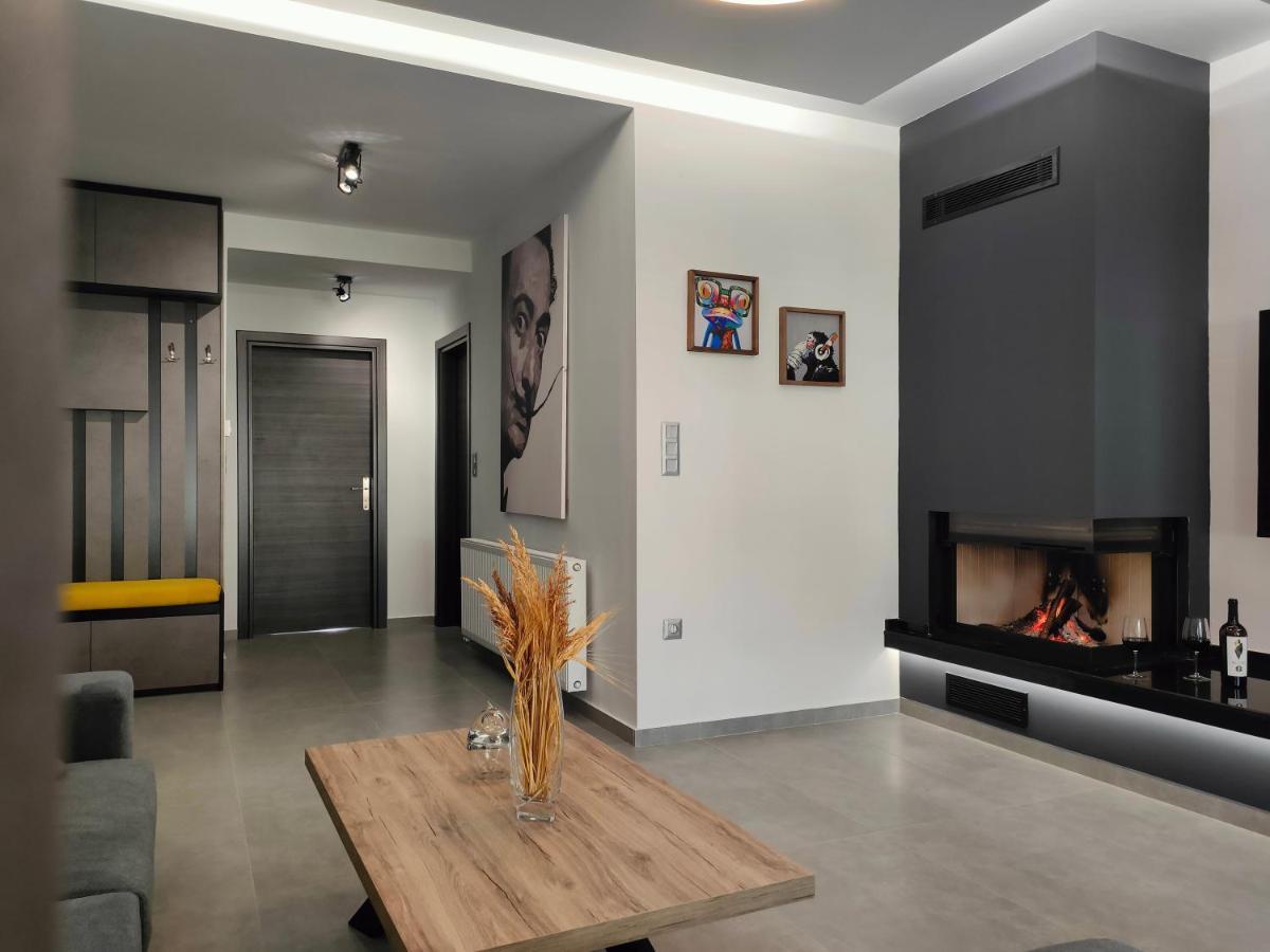 Meteora Scenic Loft Apartment Kalampáka Ngoại thất bức ảnh