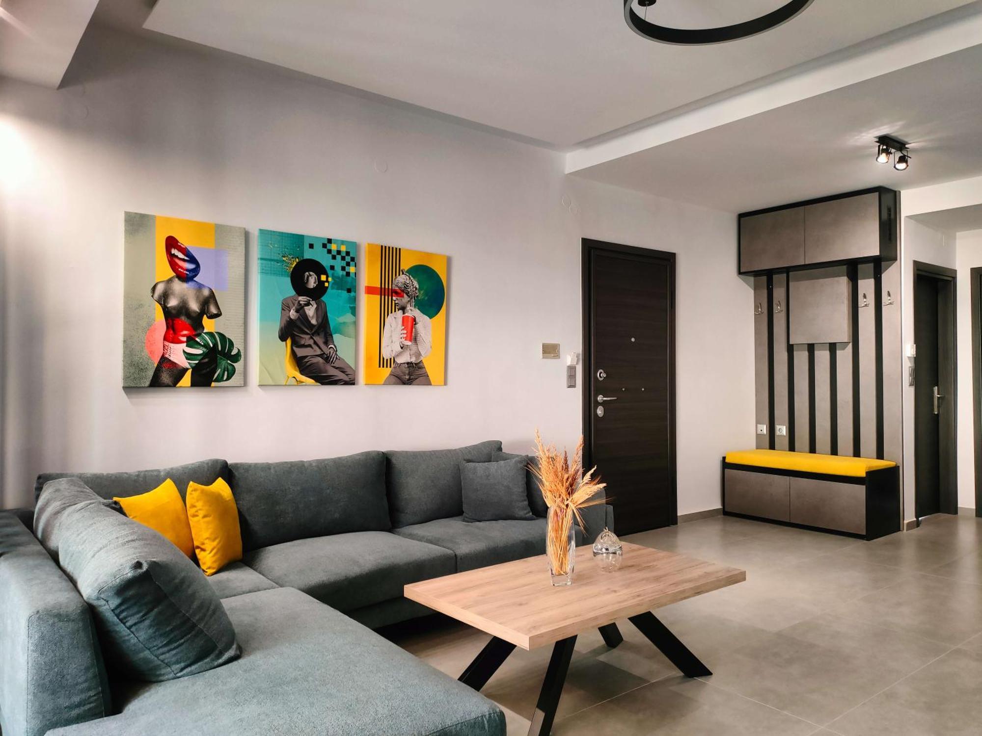 Meteora Scenic Loft Apartment Kalampáka Ngoại thất bức ảnh