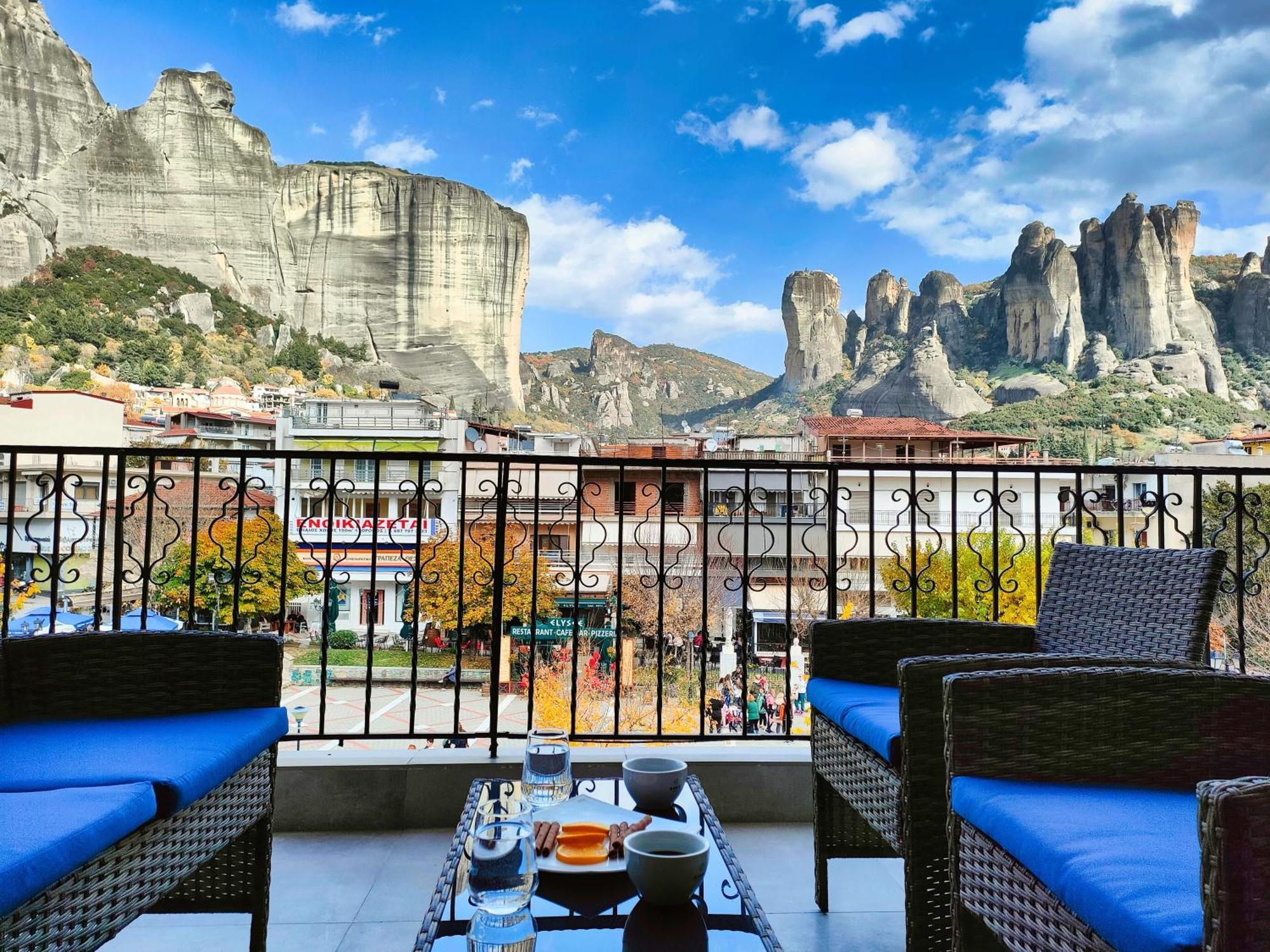 Meteora Scenic Loft Apartment Kalampáka Ngoại thất bức ảnh