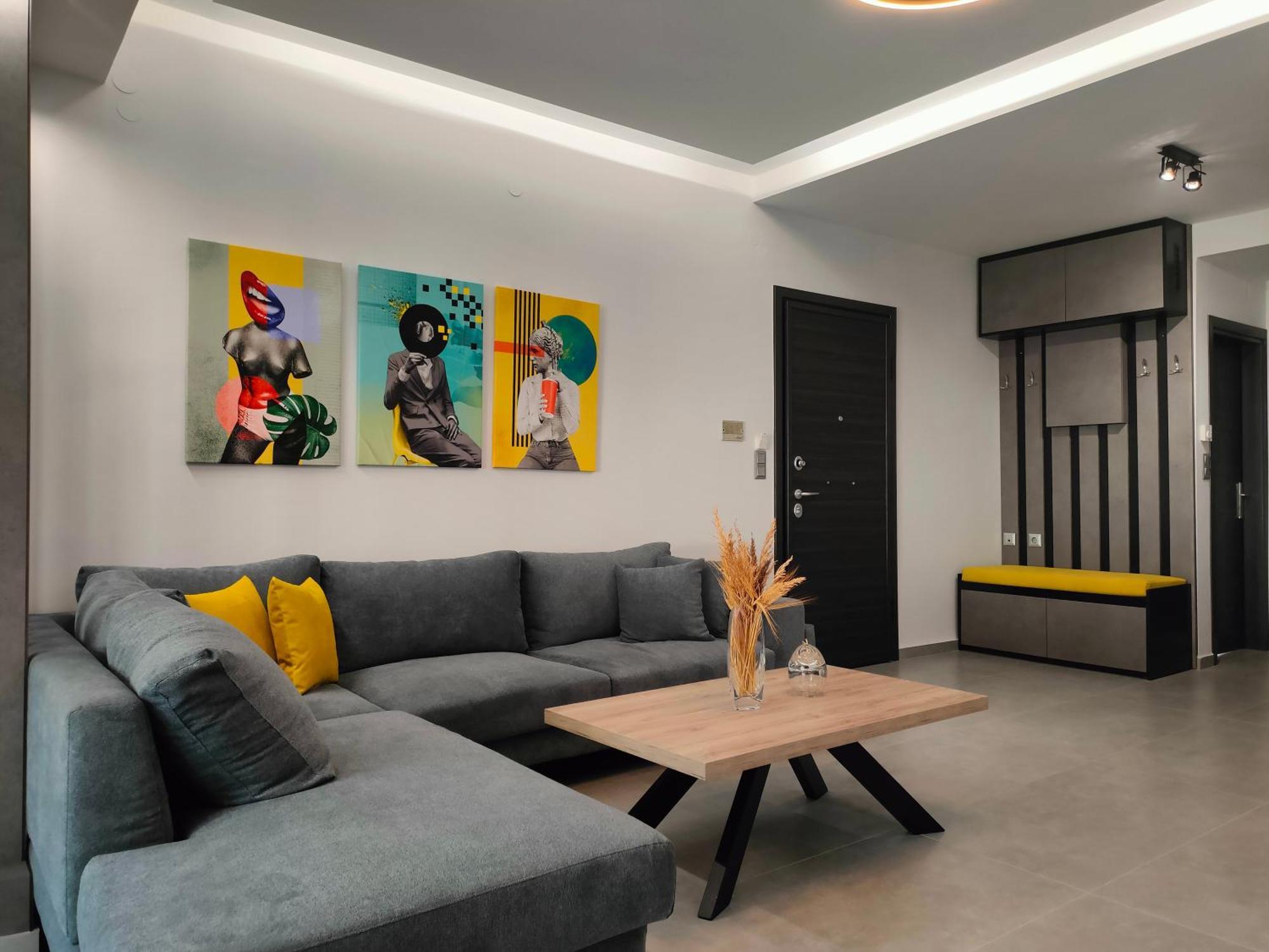 Meteora Scenic Loft Apartment Kalampáka Ngoại thất bức ảnh